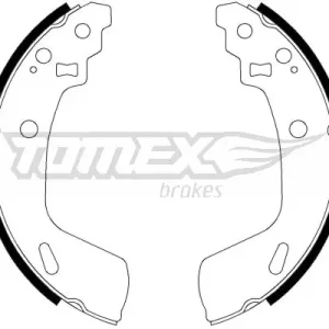 Preiswert TOMEX Brakes TX 23-14 - Bremsbackensatz